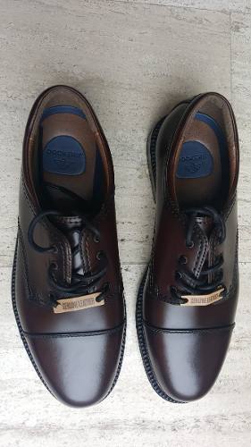 Zapatos Dockers De Cuero Color Marrón Oscuro Talla 10.5