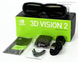 Lentes Nvidia 3d Vision 2 En Caja, Compatible Con Laptops