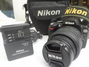 Nikon D60 1 lente Nikkor Nikon 1batería cargador Nikon 1