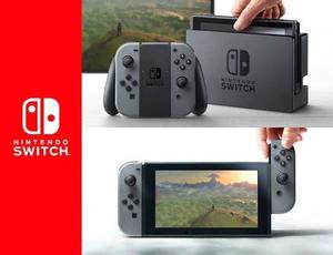 Nintendo Switch Neón Y Gris