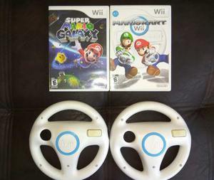 Pack De Juegos Mario Wii Más Accesorios