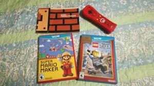 Super Mario Maker+lego City+mando Original Nintendo Wii U