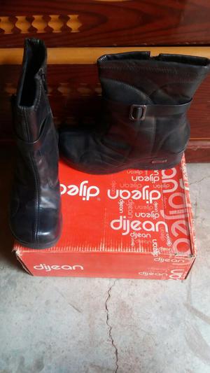 Botas Napa Negro bata, Talla 35