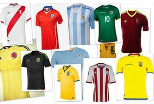 Camisetas Perú Argentina Brasil Uruguay Chile Colombia