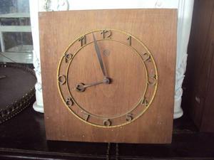 Ev Antiguo Reloj Aleman De Pared Mecanismo De Bronce