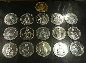 Star Wars Lote De 16 Monedas De Colección