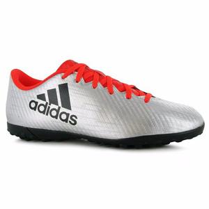 Zapatillas Adidas De Futbol X16.4 Pasto Artificial (niños)