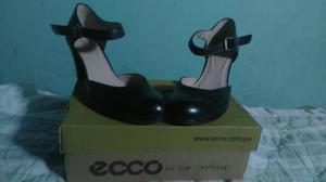 Zapatos Cuero Ecco Talla 39