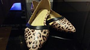 Zapatos de Cuero Animal Print