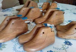 Hormas De Zapatos De Madera Vintage Antiguas