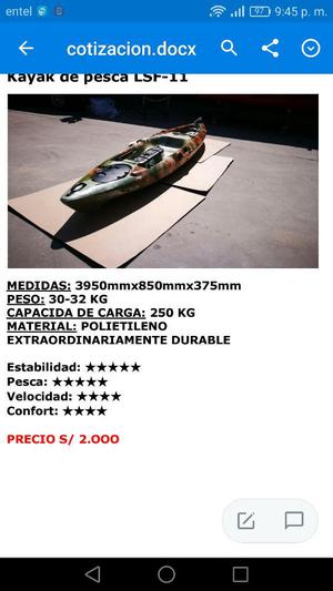 Kayak de Pesca