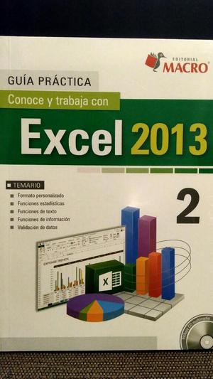 Libro Guía de Excel  a  Avanzado