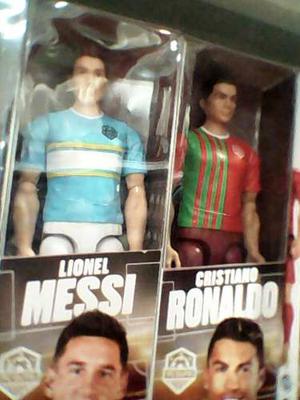 Muñecos Articulables De Colección, Messi, Cr7, Suarez,