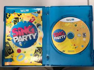 Sing Party Para Wii U + Micrófono Como Nuevo!!!
