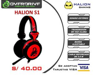 AURICULAR GAMING HALION S1 SCORPION