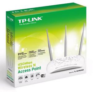 Access Point Tp-link 450mbps 3 Antenas Tl-wa901nd