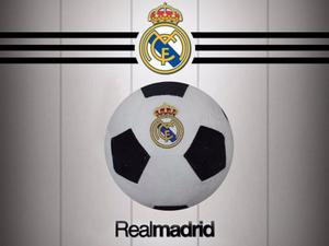 Almohada Equipo De Futbol Real Madrid 3d