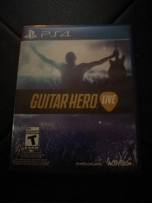 Guitar Hero Live Ps4 Guitarra Y Juego