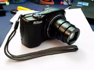 Nikon Coolpix L Muevap Full Hd. Excelente como nueva.