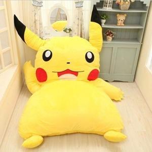 Pokemon Go Pikachu Sofa Cama Puff