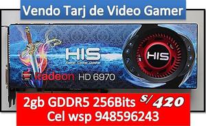 Tarjeta de Video Gamer His HD gb GDDRBits