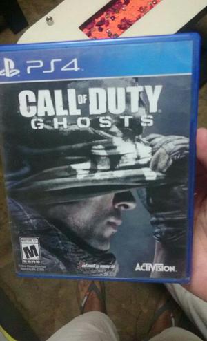 Vendo Call Of Duty Ghost Ps4