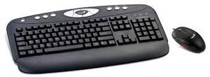 teclado y mouse optico mas 2 cables para pc