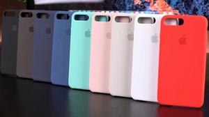 Case Silicona Oem Apple Iphone 7, 7 Plus Todos Los Colores