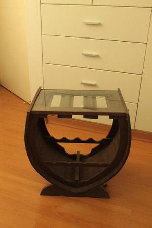 Mueble Minibar Marrón