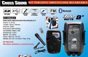 Parlante Multifuncional Mp3 Usb Sd Batería Fm Microfono!!!!