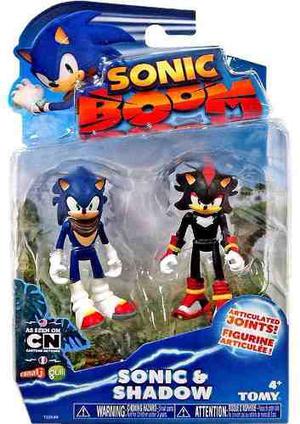 Sonic Boom Muñecos De Sonic Y Shadow Tomy Original