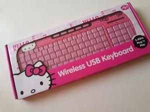 Teclado Inalambrico Hello Kitty