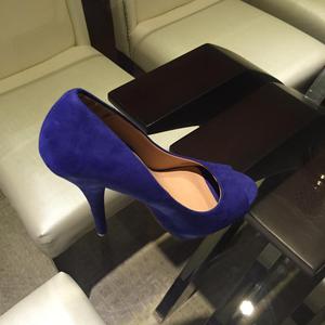 Zapatos Color Azul Nuevos For Ever T 7