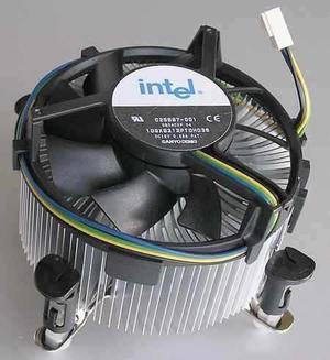 Cooler Ventilador Disipador Intel Lga 775 Base Cobre