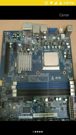 Placa Am3 con Procesador Amd 2