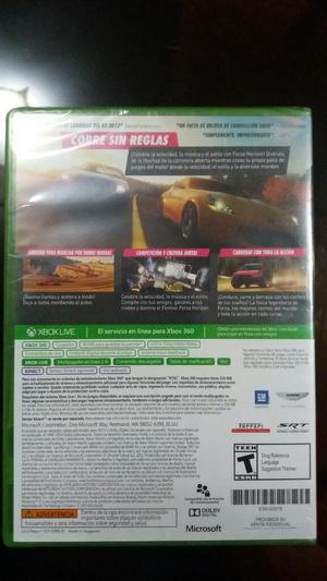 Vendo Juego Forza Horizon para Xbox 360