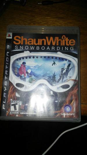 Vendo Juego Ps3 Shaun White Snowboardind