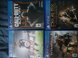 Vendo Juegos de Ps4