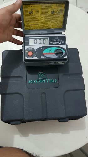 Kyoritsu Telurometro Digital Resistencia ohms C/maletin