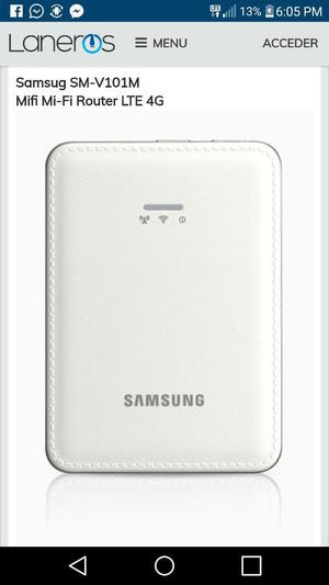 Módem Portátil Samsung 4g