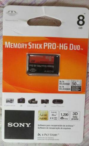 Memory Stick Sony - 8gb - Para Cámara Dslr