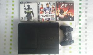 Playstation 3 de 500 Gb Y 3 Juegos