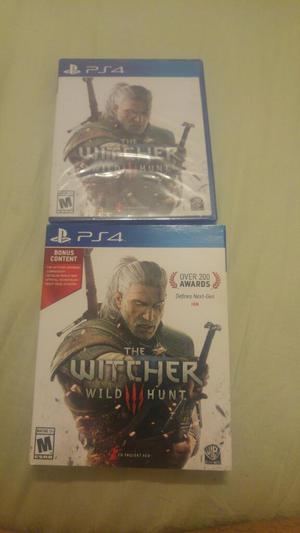 Ps4 The Witcher Wild Hunt Sellado