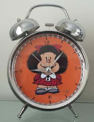 Reloj Despertador Estilo Vintage Mafalda Envio Gratis