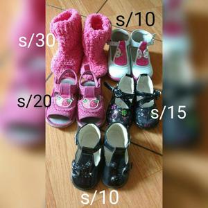 Zapatitos para Niña Semi Nuevos