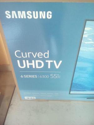 televisor curvo 55' sansung Nuevo caja