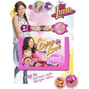 Billetera Soy Luna Con Reloj O Lentes