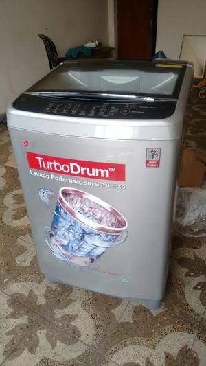 Lavadora Lg Autom.12kg Silvernueva