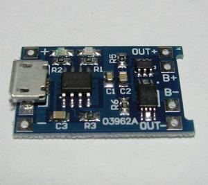 Modulo Cargador De Bateria De Litio A 5 V 1a Micro Usb