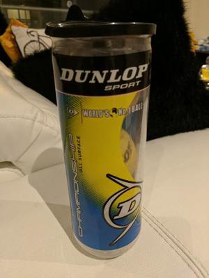 Pelotas De Tennis Dunlop Tubo De 3